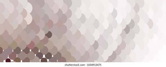Abstract horizontal background. Spotted halftone effect. Dots, circles. Vector clip art