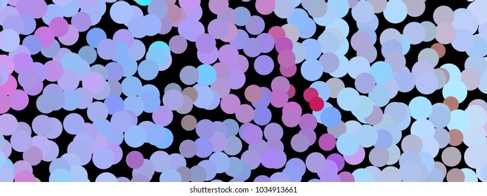 Abstract horizontal background. Spotted halftone effect. Dots, circles. Vector clip art