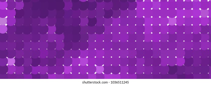 Abstract horizontal background. Spotted halftone effect. Dots, circles. Vector clip art