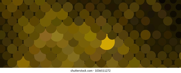 Abstract horizontal background. Spotted halftone effect. Dots, circles. Vector clip art