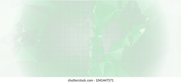 Abstract horizontal background. Spotted halftone effect. Dots, circles. Vector clip art
