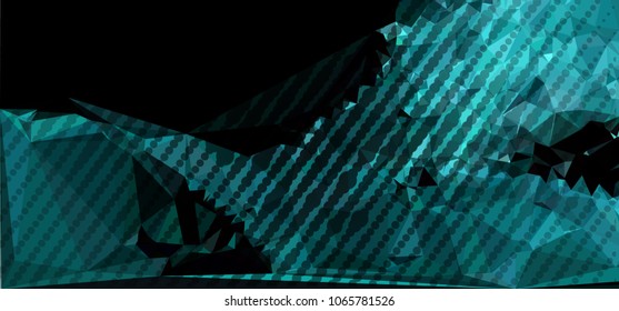 Abstract horizontal background. Spotted halftone effect. Dots, circles. Vector clip art