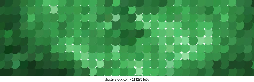 Abstract horizontal background. Spotted halftone effect. Dots, circles. Vector clip art