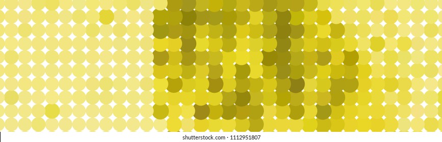 Abstract horizontal background. Spotted halftone effect. Dots, circles. Vector clip art