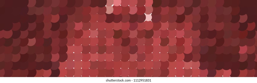 Abstract horizontal background. Spotted halftone effect. Dots, circles. Vector clip art
