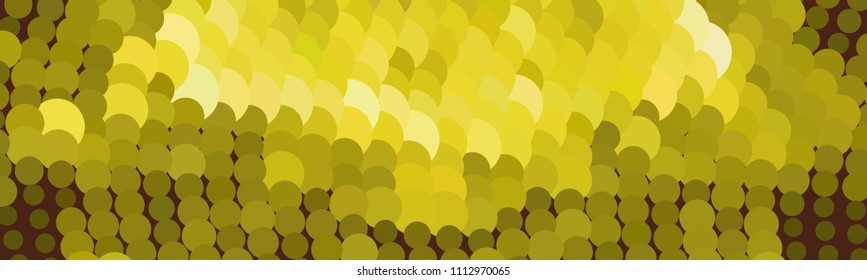 Abstract horizontal background. Spotted halftone effect texture. Dots, circles. Vector clip art