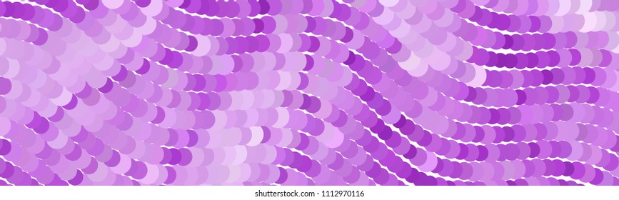Abstract horizontal background. Spotted halftone effect texture. Dots, circles. Vector clip art