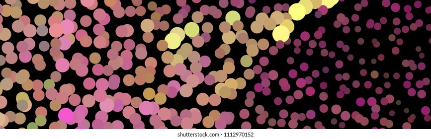 Abstract horizontal background. Spotted halftone effect texture. Dots, circles. Vector clip art