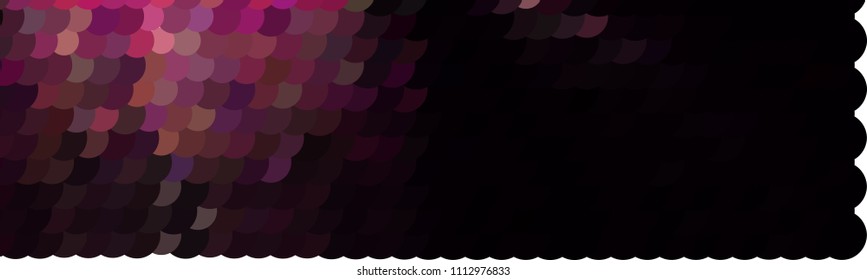 Abstract horizontal background. Spotted halftone effect texture.  Dots, circles. Vector clip art
