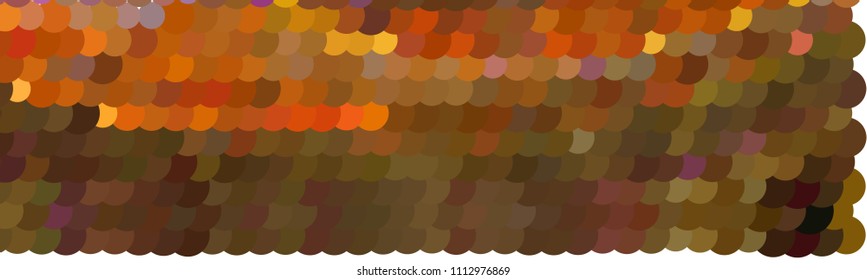 Abstract horizontal background. Spotted halftone effect texture.  Dots, circles. Vector clip art