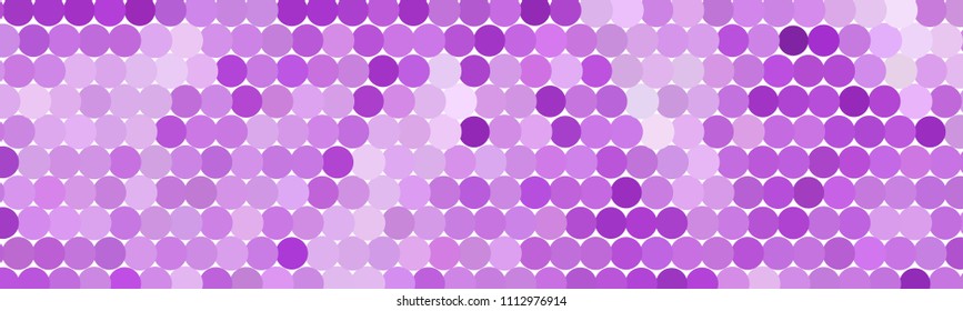 Abstract horizontal background. Spotted halftone effect texture.  Dots, circles. Vector clip art