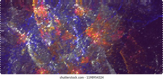 Abstract horizontal background. Spotted halftone effect. Dots, circles. Vector clip art
