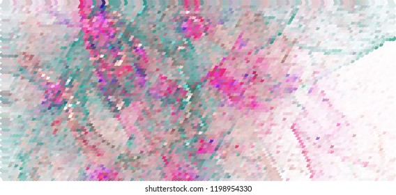 Abstract horizontal background. Spotted halftone effect. Dots, circles. Vector clip art
