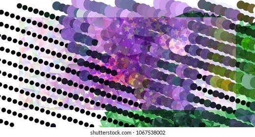 Abstract horizontal background with stars. Design element for posters, business cards, presentations layouts, showcases. Vector clip art