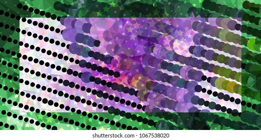 Abstract horizontal background with stars. Design element for posters, business cards, presentations layouts, showcases. Vector clip art