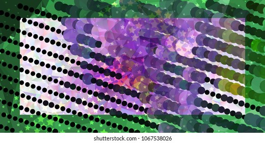 Abstract horizontal background with stars. Design element for posters, business cards, presentations layouts, showcases. Vector clip art