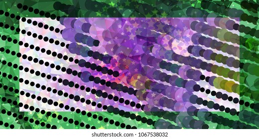 Abstract horizontal background with stars. Design element for posters, business cards, presentations layouts, showcases. Vector clip art