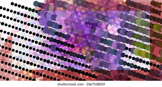 Abstract horizontal background with stars. Design element for posters, business cards, presentations layouts, showcases. Vector clip art