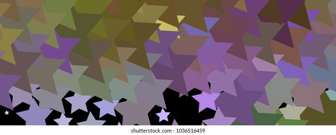 Abstract horizontal background with stars. Halftone effect. Design element for posters, business cards, presentations layouts, showcases. Vector clip art