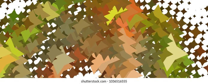 Abstract horizontal background with stars. Halftone effect. Design element for posters, business cards, presentations layouts, showcases. Vector clip art