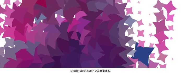 Abstract horizontal background with stars. Halftone effect. Design element for posters, business cards, presentations layouts, showcases. Vector clip art
