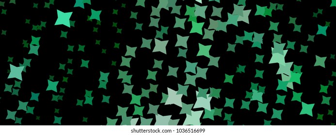 Abstract horizontal background with stars. Halftone effect. Design element for posters, business cards, presentations layouts, showcases. Vector clip art