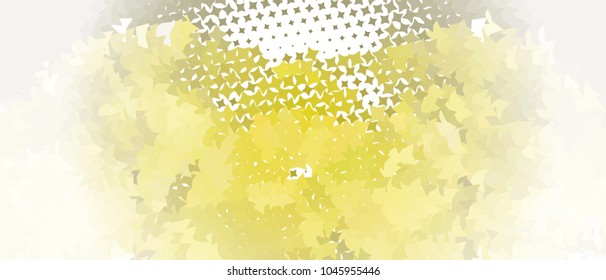 Abstract horizontal background with stars. Halftone effect. Design element for posters, business cards, presentations layouts, showcases. Vector clip art
