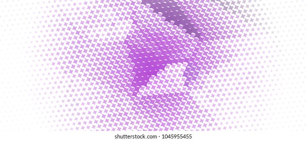 Abstract horizontal background with stars. Halftone effect. Design element for posters, business cards, presentations layouts, showcases. Vector clip art