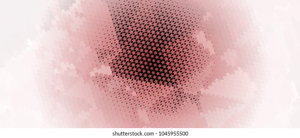 Abstract horizontal background with stars. Halftone effect. Design element for posters, business cards, presentations layouts, showcases. Vector clip art