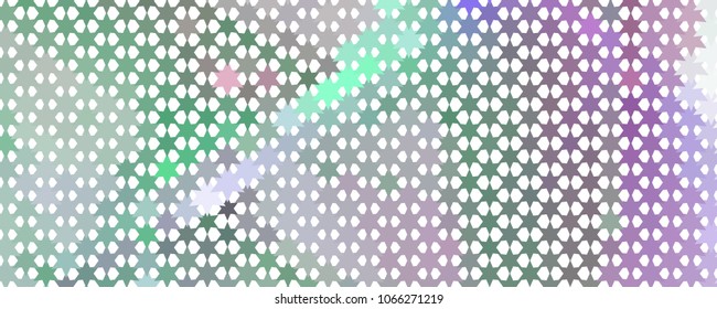 Abstract horizontal background with stars. Halftone effect. Design element for posters, business cards, presentations layouts, showcases. Vector clip art