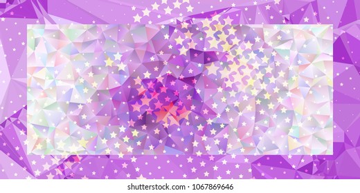 Abstract horizontal background with stars. Halftone effect. Design element for posters, business cards, presentations layouts, showcases. Vector clip art