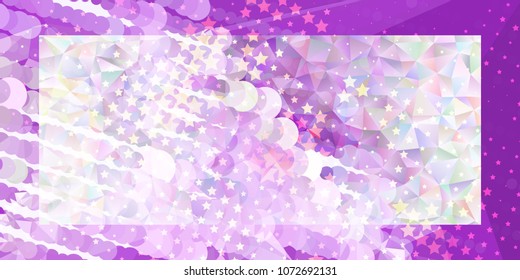 Abstract horizontal background with stars. Halftone effect. Design element for posters, business cards, presentations layouts, showcases. Vector clip art