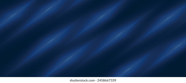 Abstract horizontal banner background with blue and pink diagonal lines. Current lines. Minimalist trendy geometric line pattern design