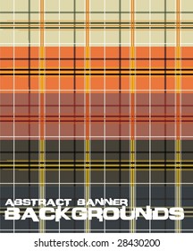 abstract horizontal banner backgrounds