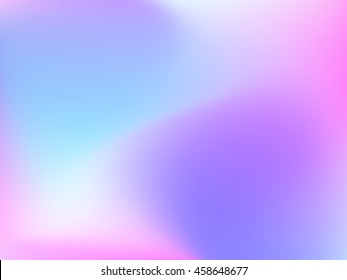 Abstract horizontal blur gradient background with trend pastel pink, purple, violet, yellow and blue colors for deign concepts, wallpapers, web, presentations and prints. Vector illustration.