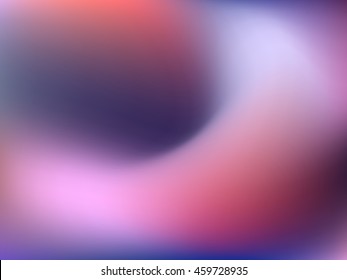 Abstract horizontal blur gradient background with trend navy, pink, rose, ultramarine and blue colors for deign concepts, wallpapers, web, presentations, prints. Album orientation. Vector illustration