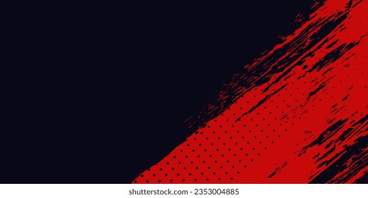 Abstract horizontal bright red and blue stripes background. You can use it for advertisements, posters, templates, business presentations. Vector illustration