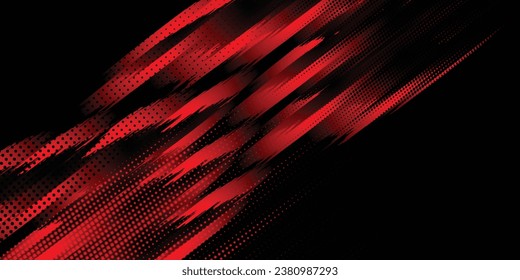 Abstract horizontal bright red and blue stripes background. You can use it for advertisements, posters, templates, business presentations