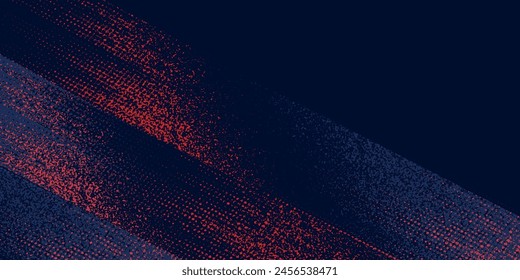 Abstract horizontal bright red and blue stripes background. You can use it for advertising, poster, template, business presentation eps 10