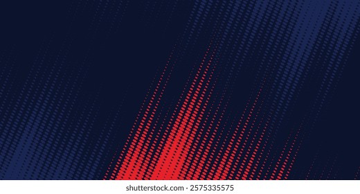 Abstract horizontal bright red and blue stripes background	
