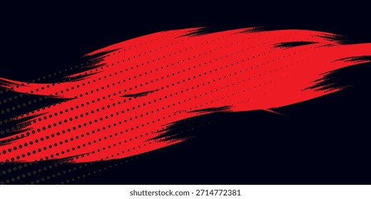 Abstractas fondo de rayas rojas y azules brillantes Horizontales. Puede utilizarlo para anuncios, carteles, Plantillas, presentaciones de negocios. Ilustración vectorial

