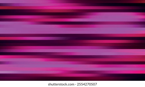 Abstract horizontal glowing color lines. Multicolored horizontal linear background. Abstract gradient background. Web design background. Vector illustration.