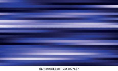 Abstract horizontal glowing color lines. Multicolored horizontal linear background. Abstract gradient background. Web design background. Vector illustration.