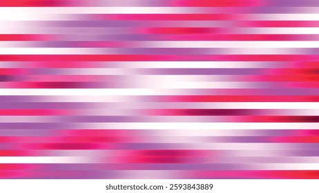 Abstract horizontal glowing color lines. Multicolored horizontal linear background. Abstract gradient background. Web design background. Vector illustration.