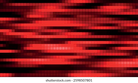 Abstract horizontal glowing color lines. Multicolored horizontal linear background. Abstract gradient background. Web design background. Vector illustration.