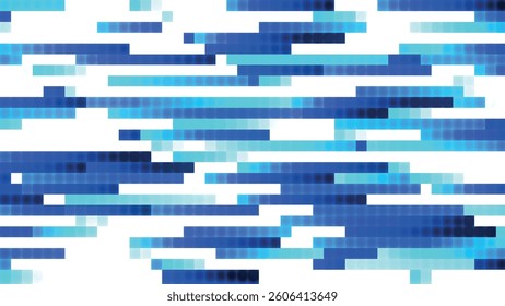 Abstract horizontal glowing color lines. Multicolored horizontal linear background. Abstract gradient background. Web design background. Vector illustration.