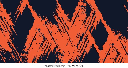 Plano de fundo das linhas de faixa laranja claro horizontal e azul. ilustração vetorial eps10