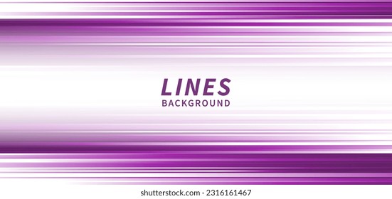 Abstract horizontal light purple stripe lines on white background. You can use for ad, poster, template, business presentation. Vector illustration