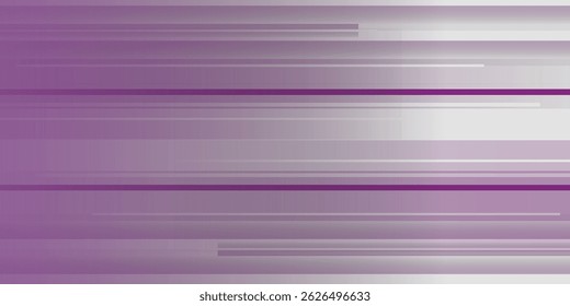 Abstract horizontal light purple stripe lines on white background. You can use for ad, poster, template, business presentation.