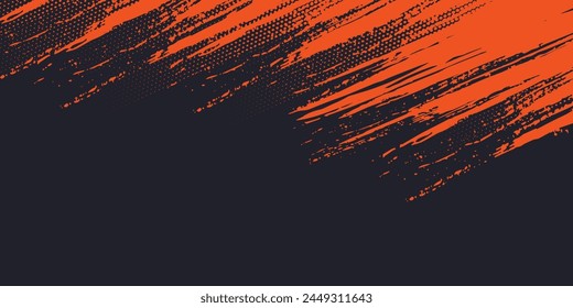 Abstract horizontal light red and blue stripe lines background. You can use for ad, poster, template, business presentation. Vector illustration